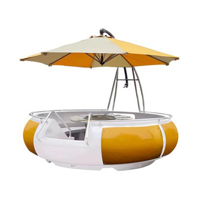 Dyamèt 3.2m ak CE Barbecue Boat